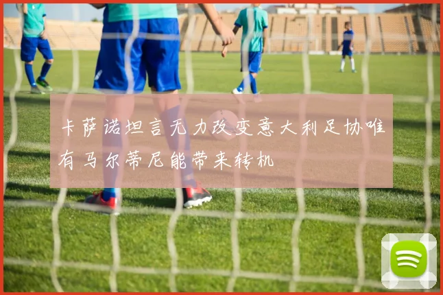 卡萨诺坦言无力改变意大利足协唯有马尔蒂尼能带来转机